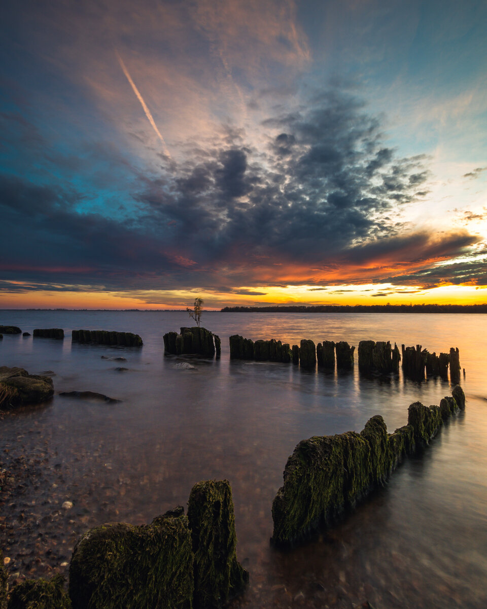 Волшебный закат в Соломбале