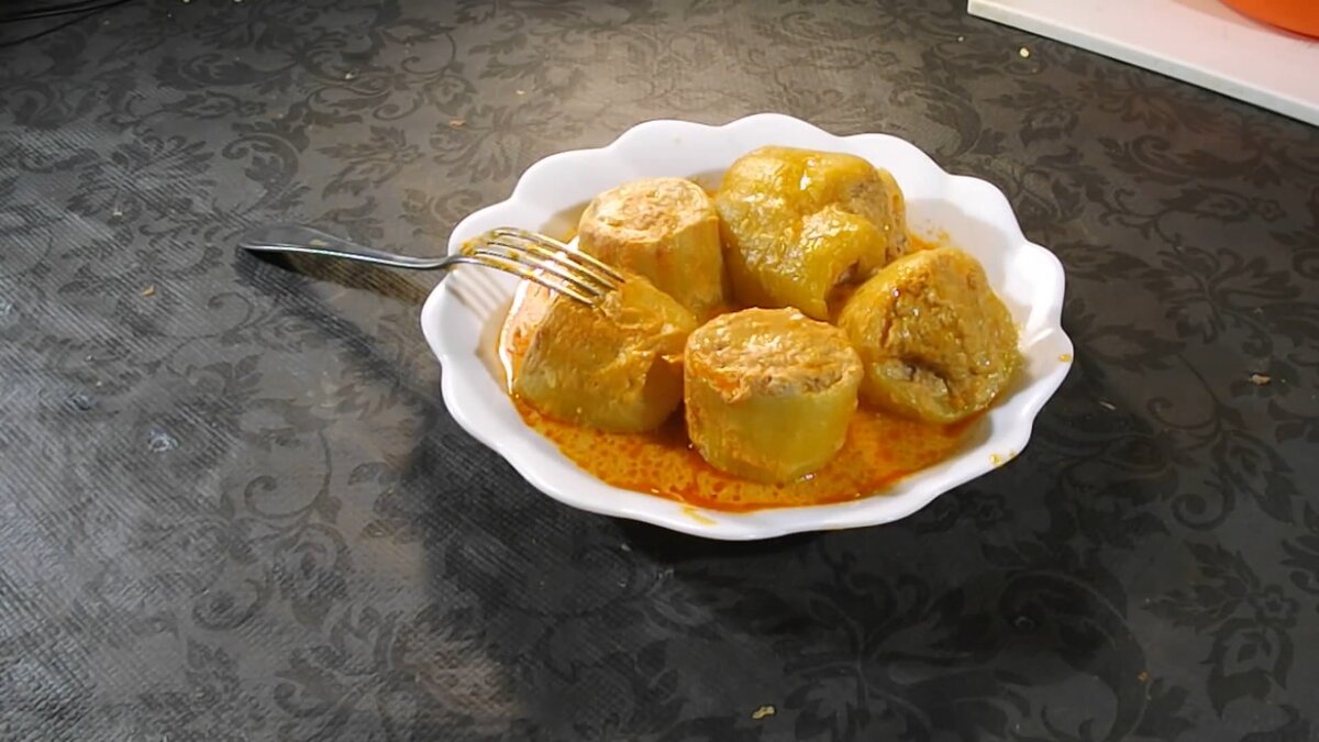 Фаршированные Кабачки в Мультиварке 🍆 