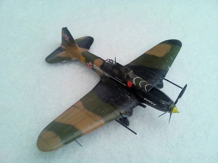 Штурмовик Ил-2 с пушками НС-37, Звезда, масштаб 1:72 | Мастерская 1:72 |  Дзен