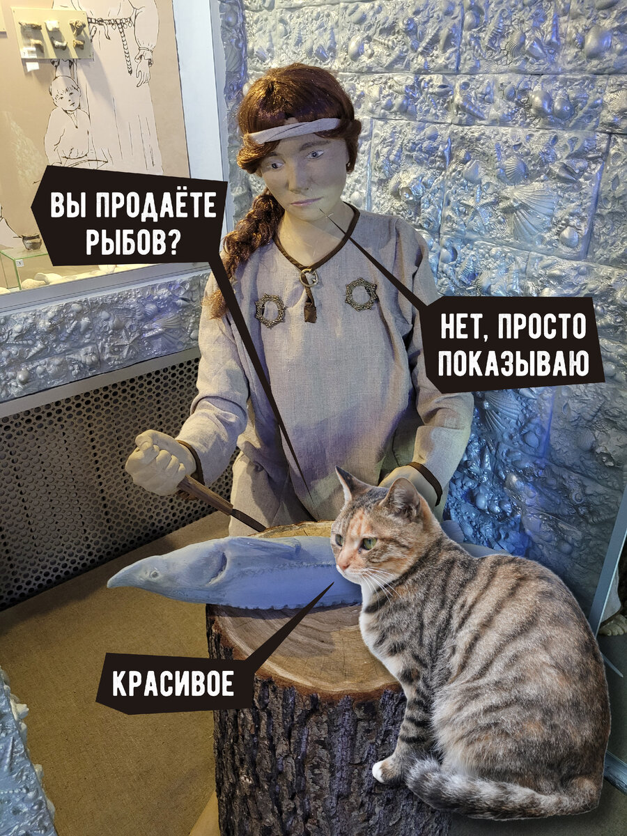 вот поэтому мы и прозвали этот музей «местом где рыбов показывают» :)