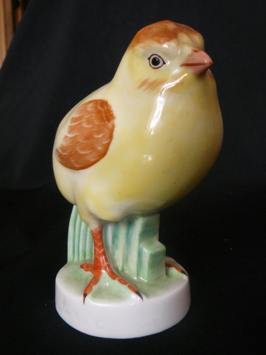 "Цыплёнок", 1960-е годы, Венгрия, "Херенд".