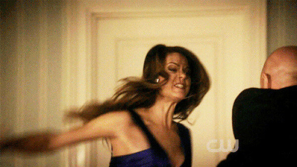 девушке дали пощечину