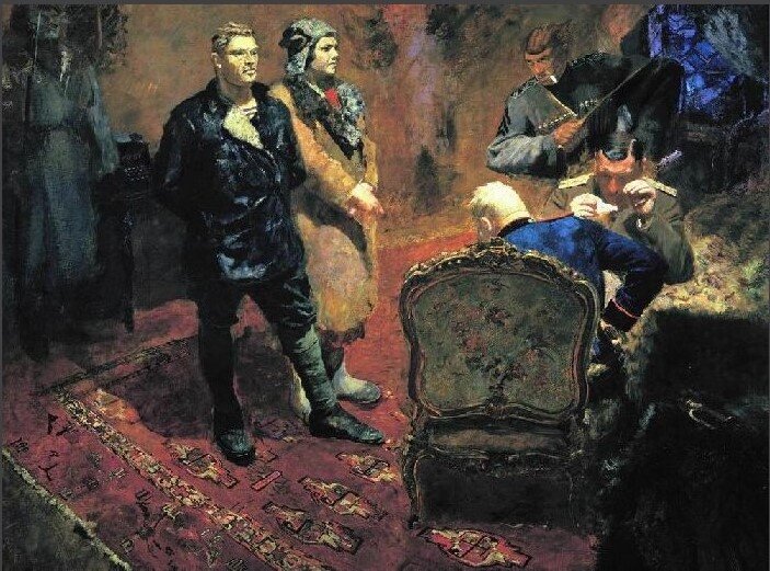 Допрос куммунистов. 1933.