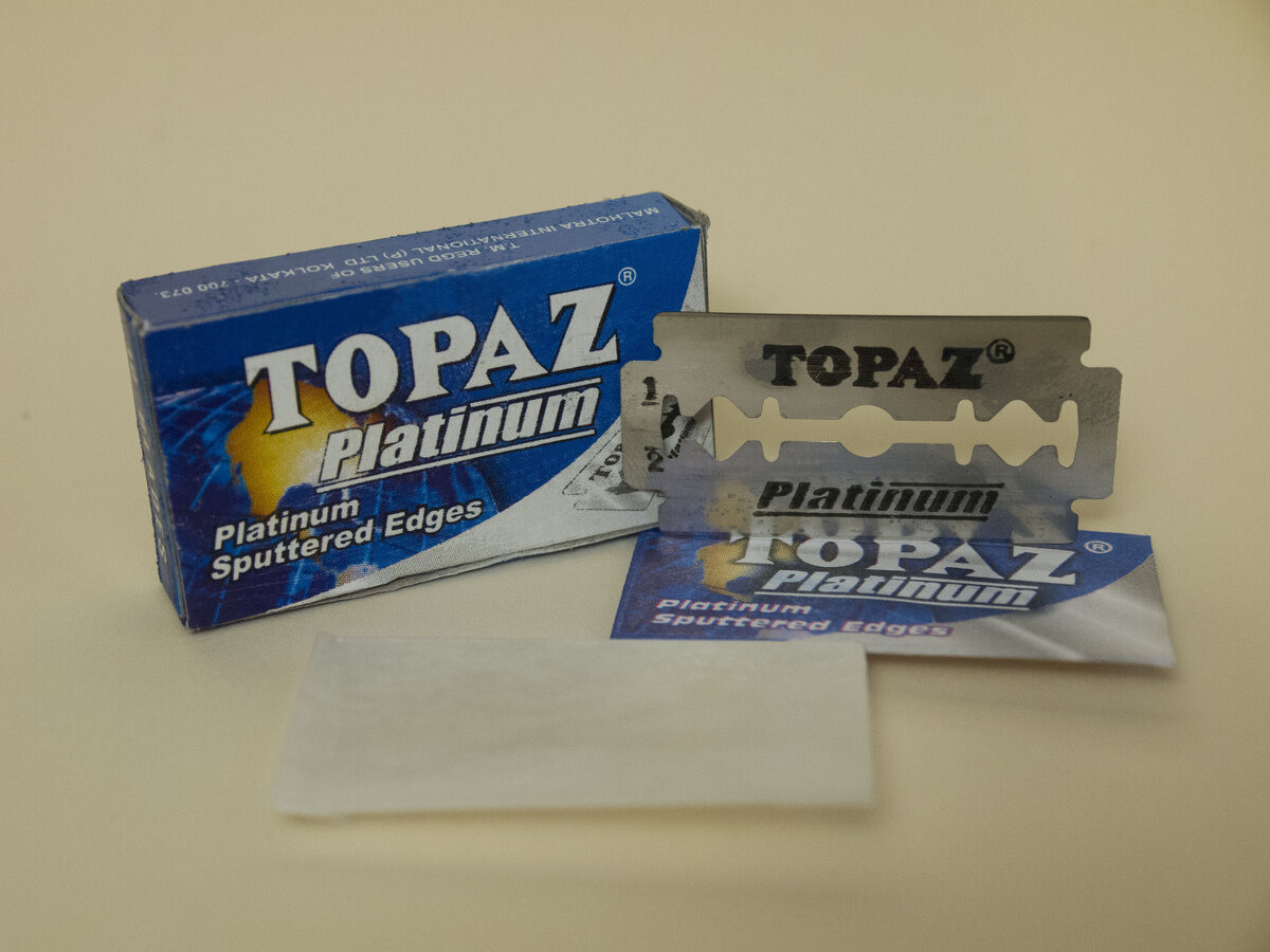 Лезвия для бритья topaz