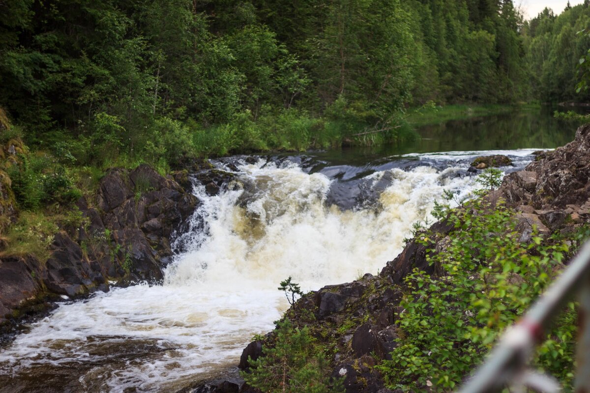 Водопад со смотровой площадки