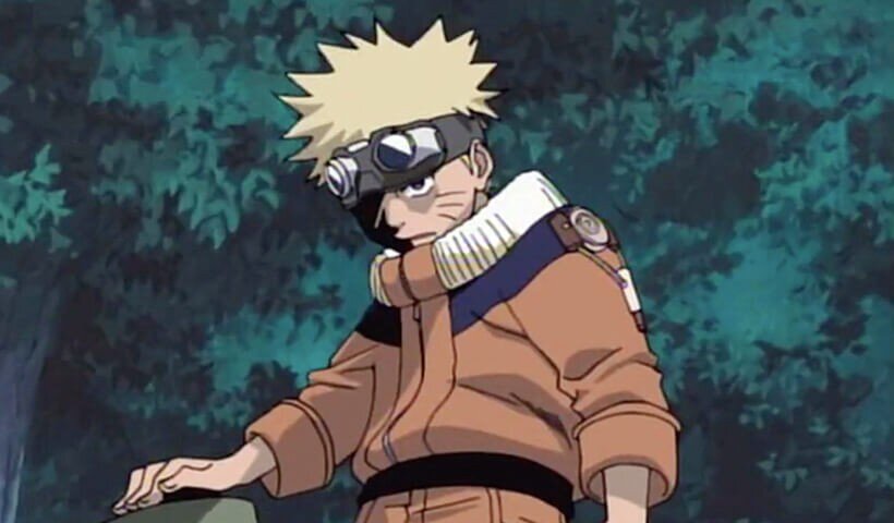 Скриншоты из первый серий "Наруто"