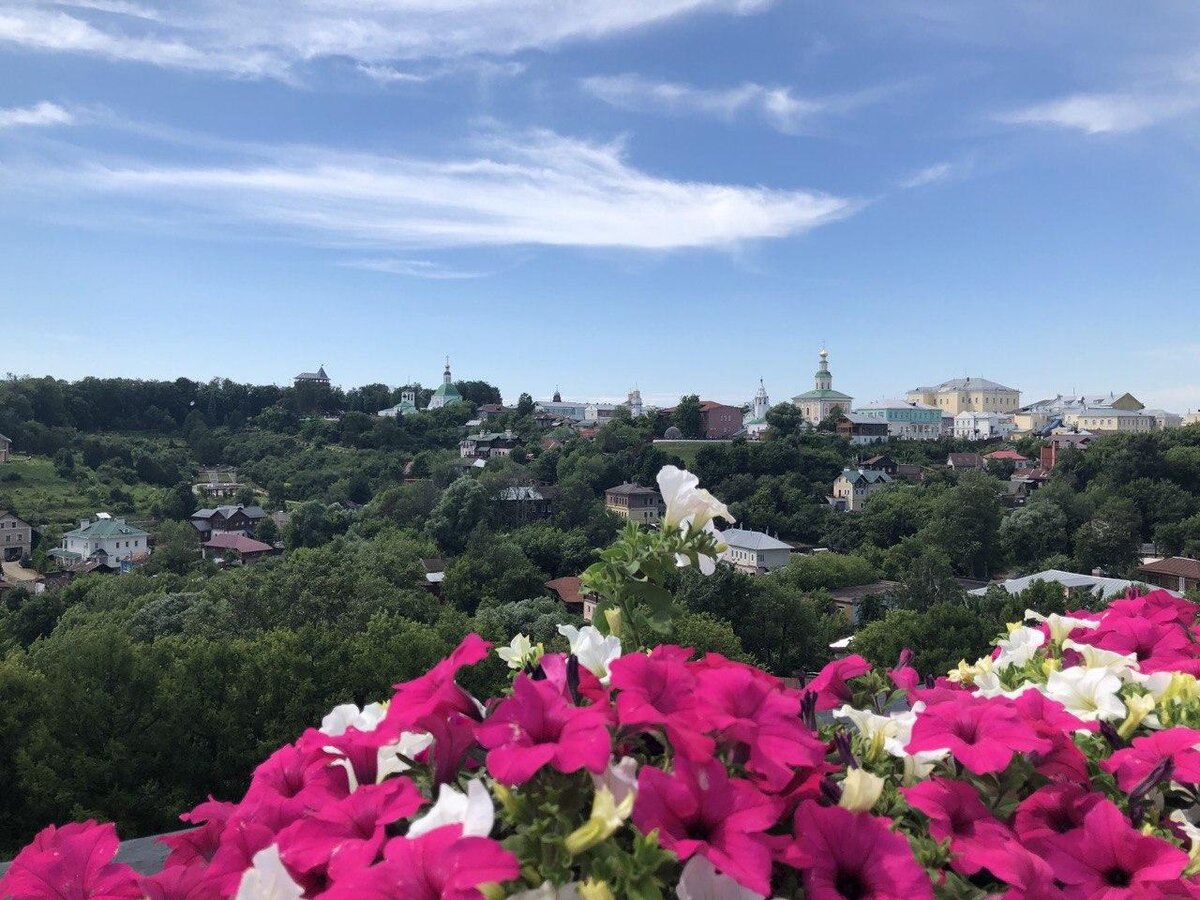 Вид со смотровой площадки возле Соборной площади