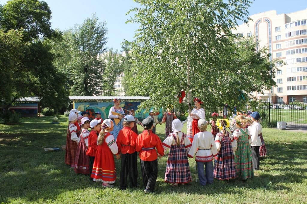Календарно-обрядовый праздник "Семик", ГБОУ "Школа № 842", Москва