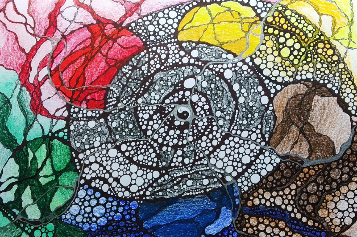 Галерея энерго-картин. Автор Виктория Абдрахманова, художник нейро-график