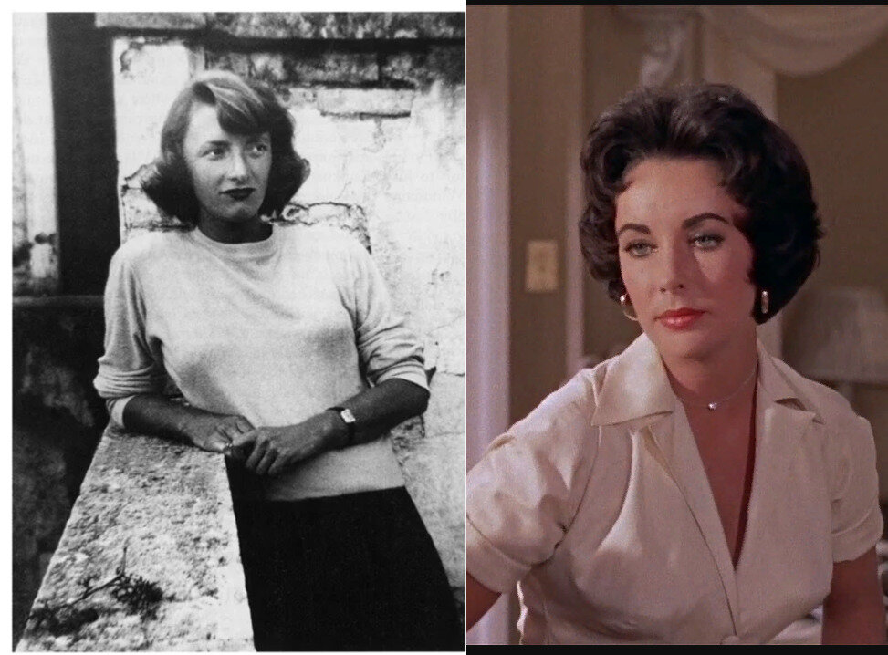 Мария Бритнева                                                                  Элизабет Тейлор