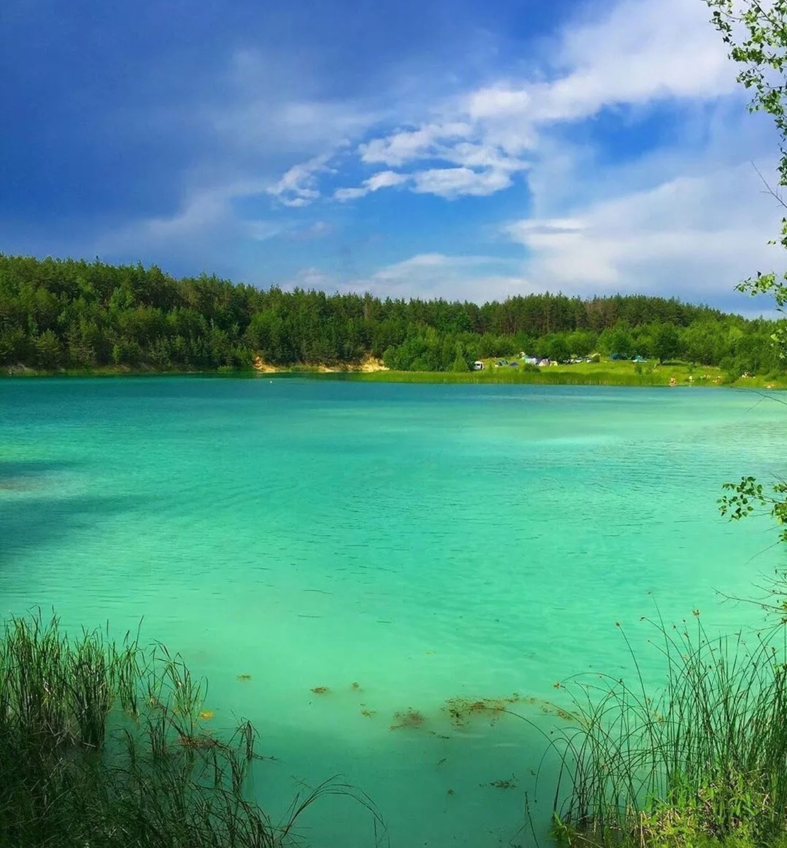 Голубые озера