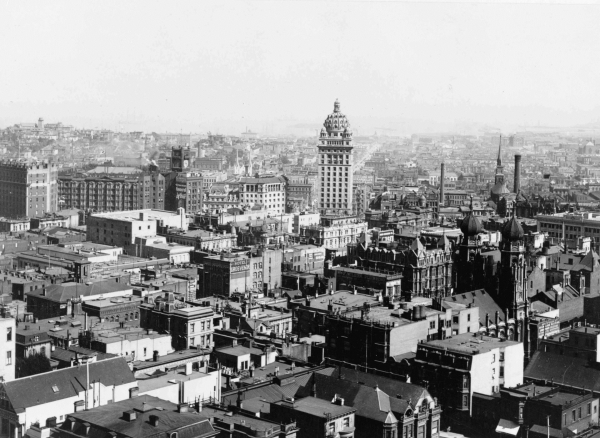 К 1900 году был разработан план развития Сан-Франциско и построено много красивых зданий