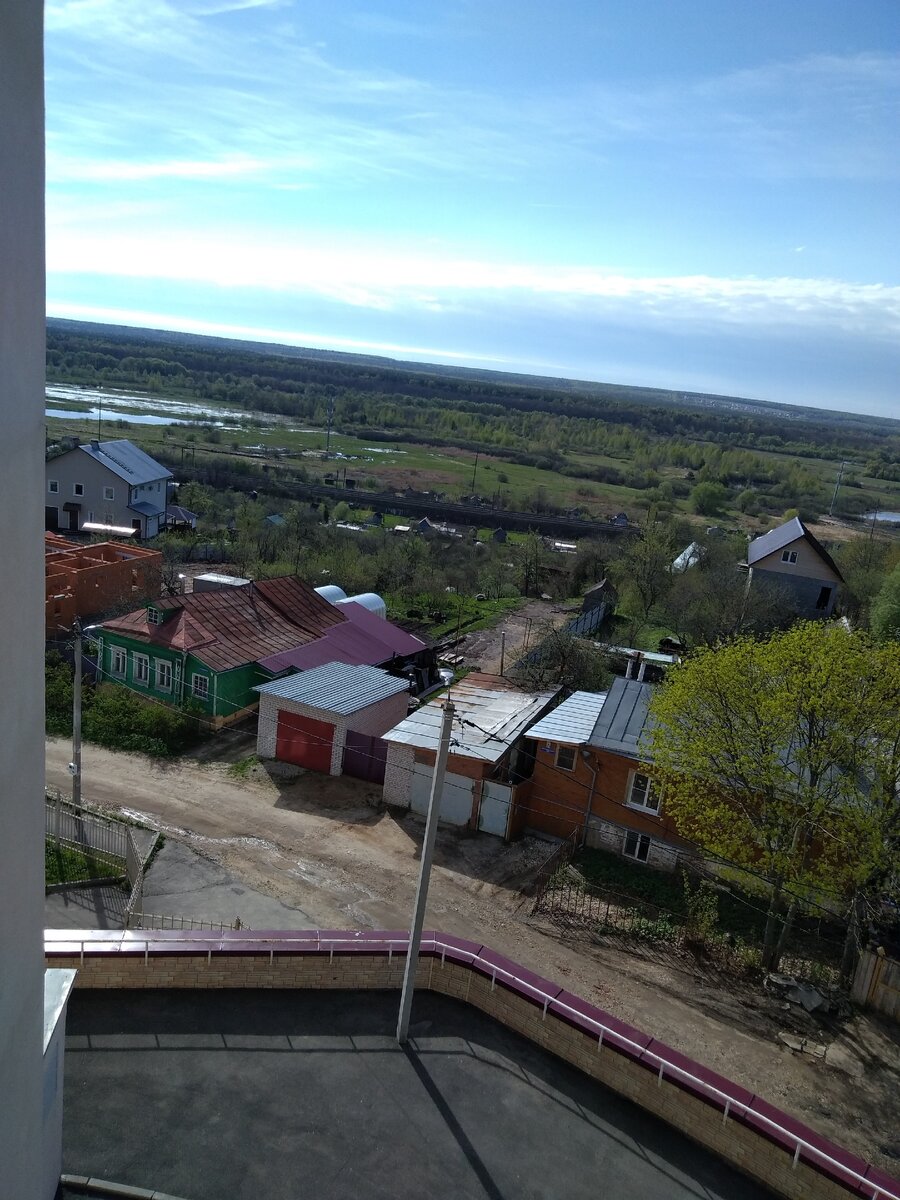 вид из окно роддома