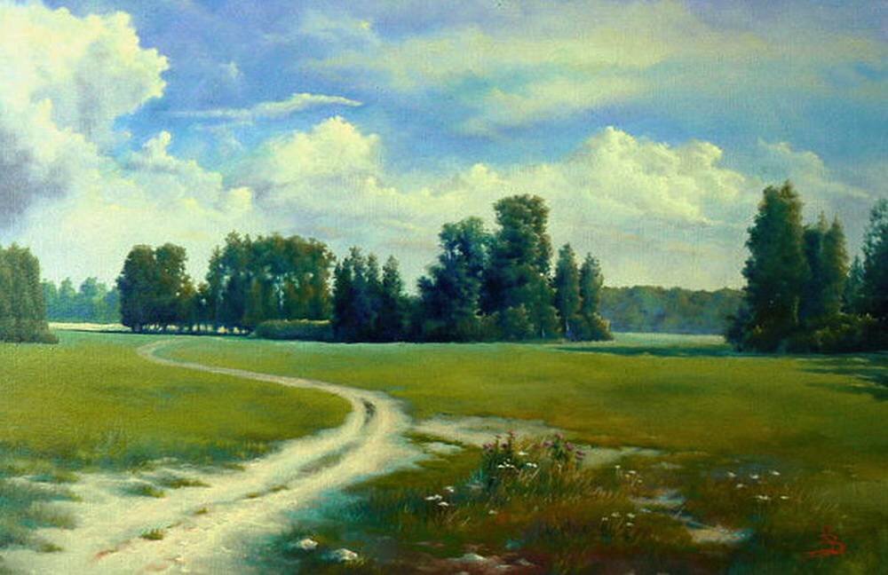 Влад Сафронов. Утро августа.