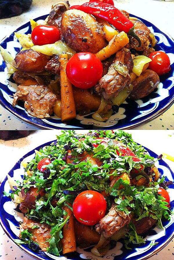 Казан кебаб с картошкой по узбекски из баранины рецепт фото поша�гово и видео