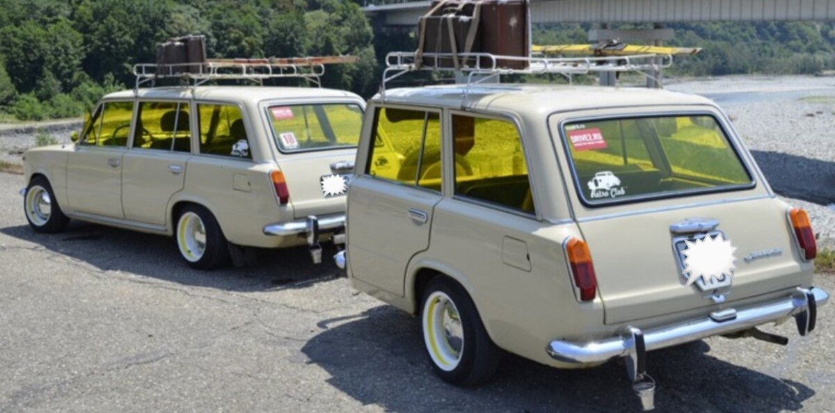 Прицеп из половинки ВАЗ 2102