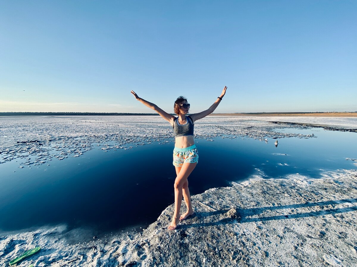 Соленое озеро Веселовка