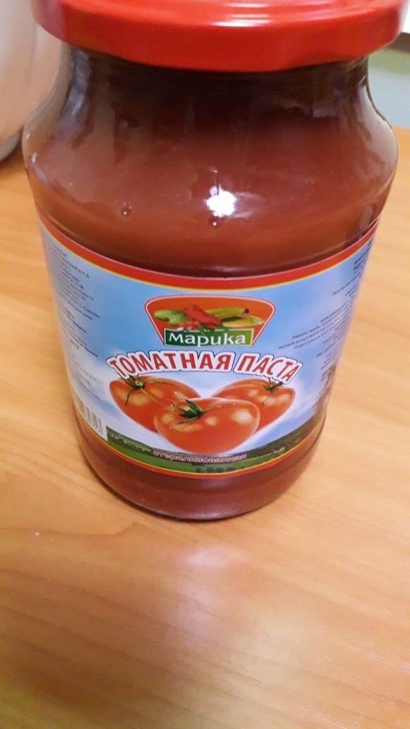 вкусная томатная паста