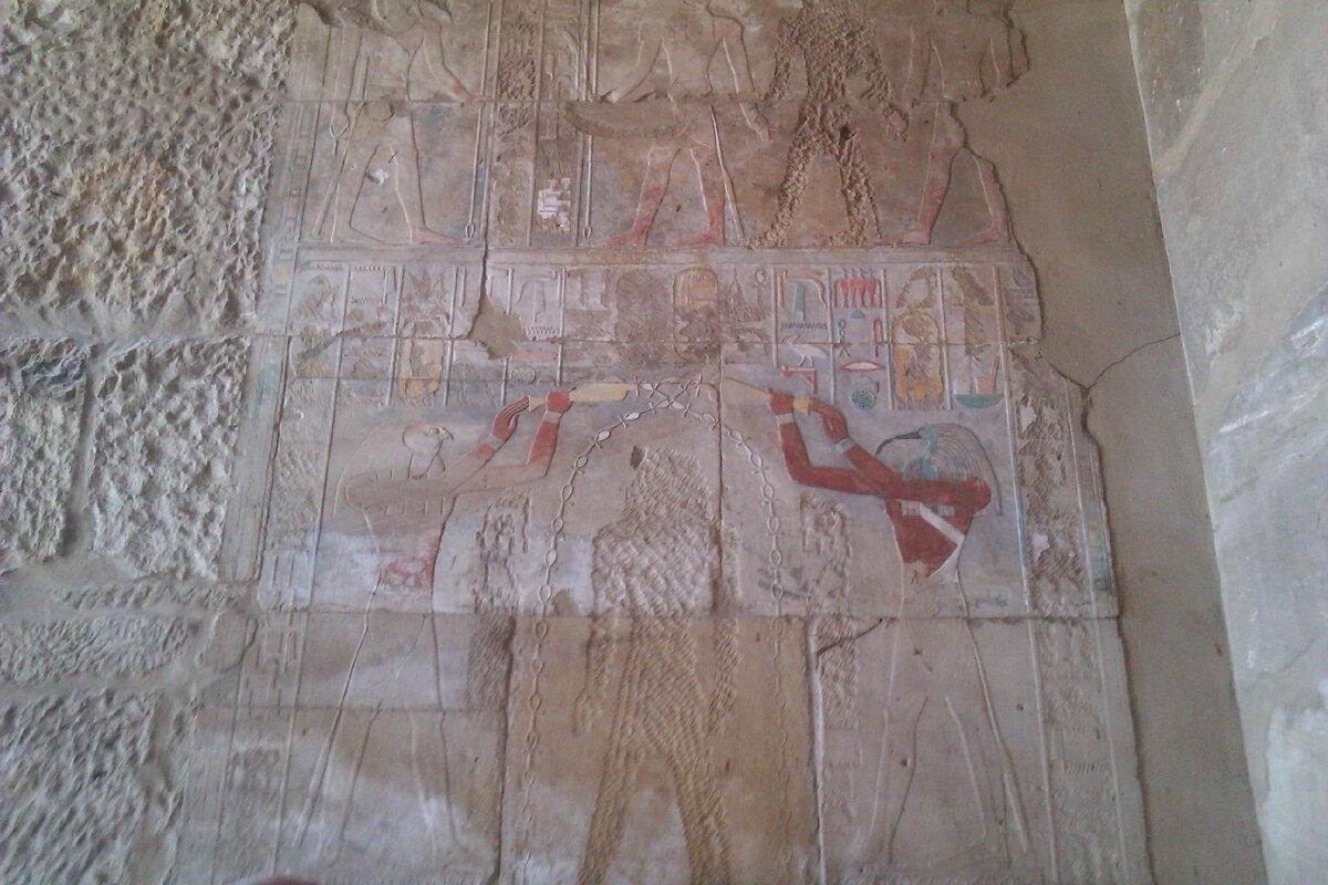 Одна из достопримечательностей Египта.