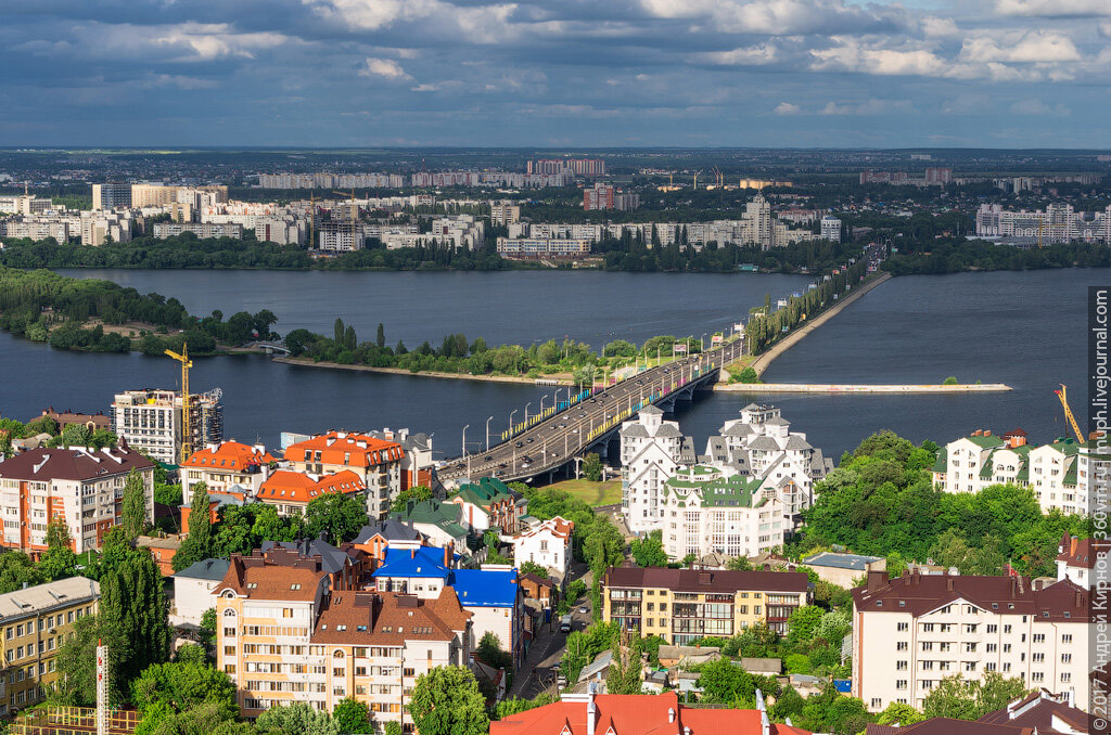 Вогрэсовский мост воронеж фото