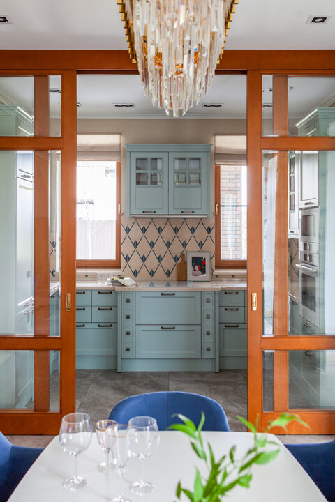 Фрагмент интерьера. Автор проекта: Любовь Пивоварова. Фото: Юрий Гришко.