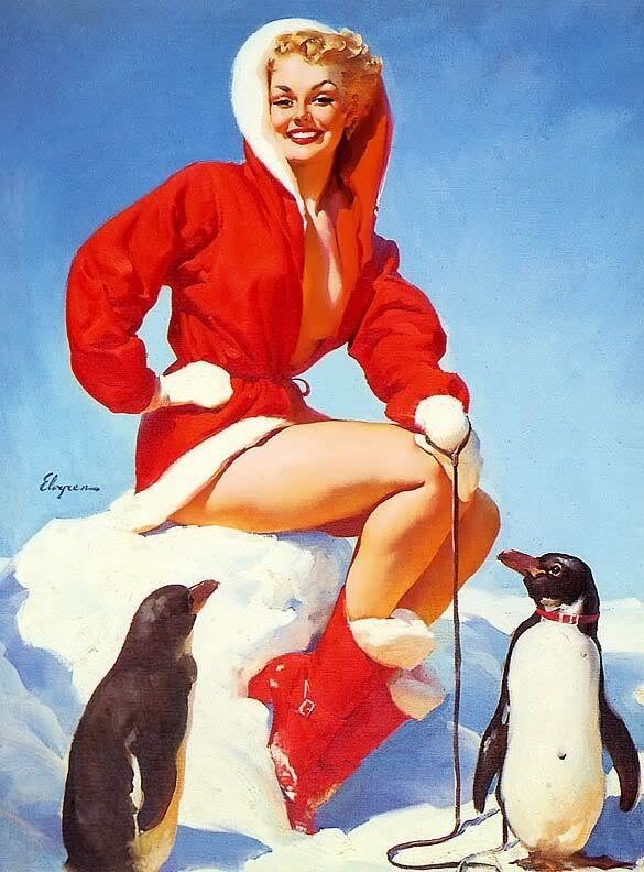 Джил Элвгрен Gil Elvgren http://www.gilelvgren.com/