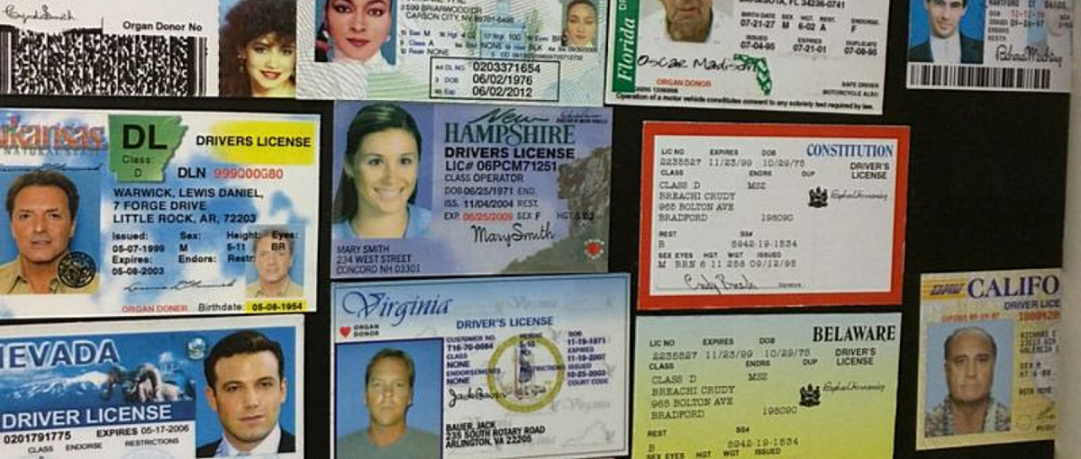 Фальшивые документы Earl Hays Press, используемые в киноиндустрии