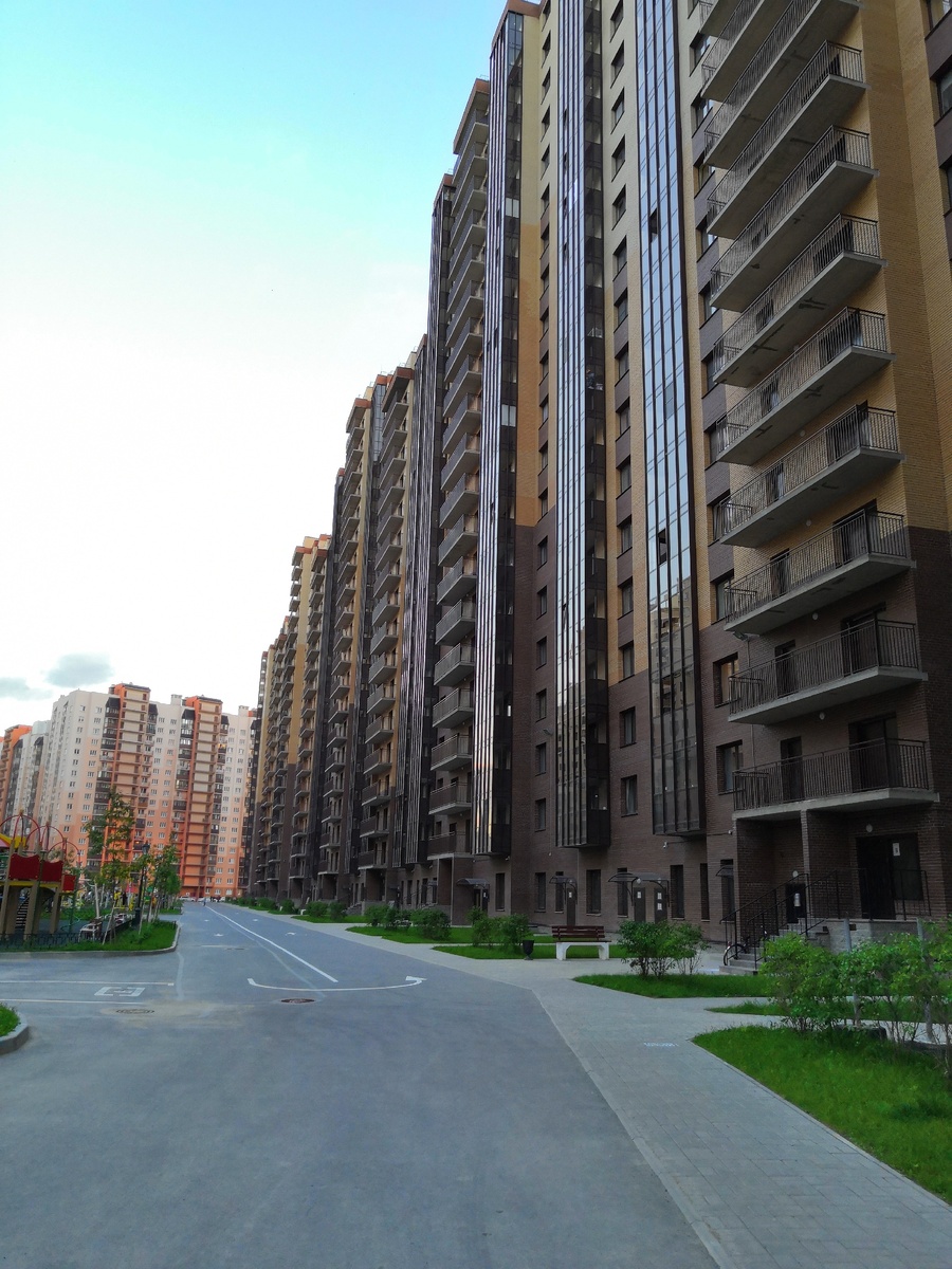 Даже при участии лишь одной компании-застройщика, в одном микрорайоне могут быть разные варианты домов - панельные и монолитные.