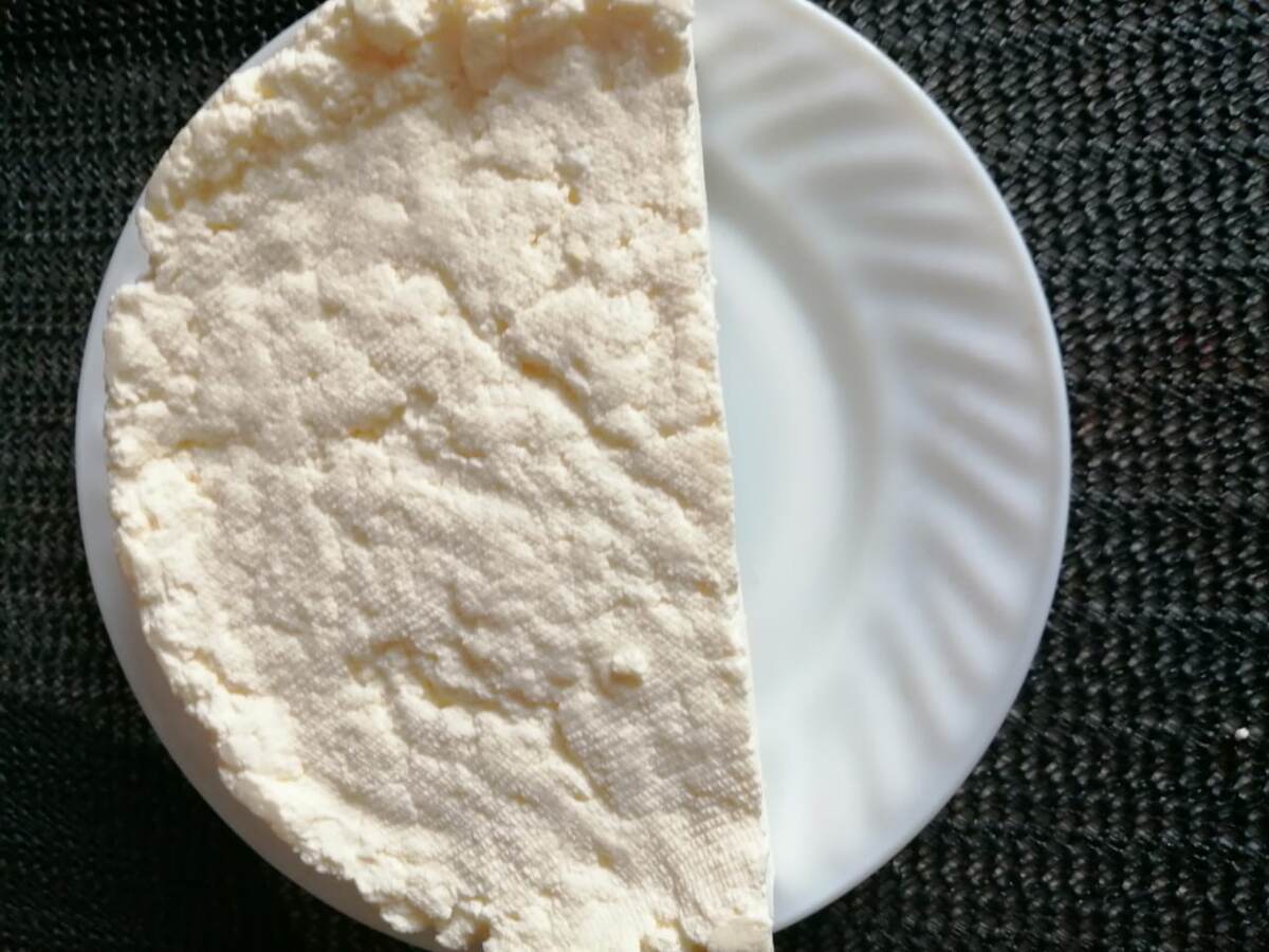 Была полная тарелочка, вес получился 460гр