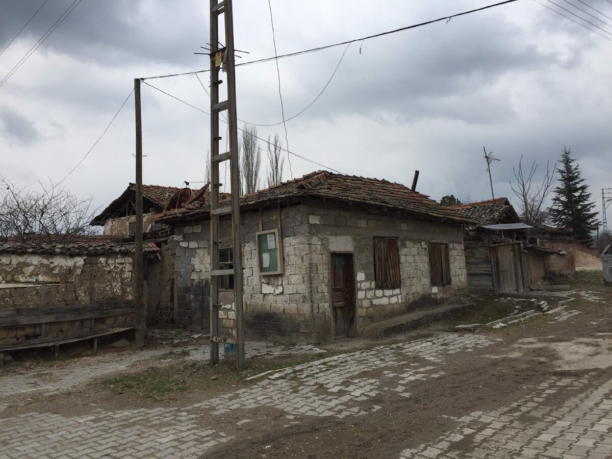 Вот такие тут жилые дома