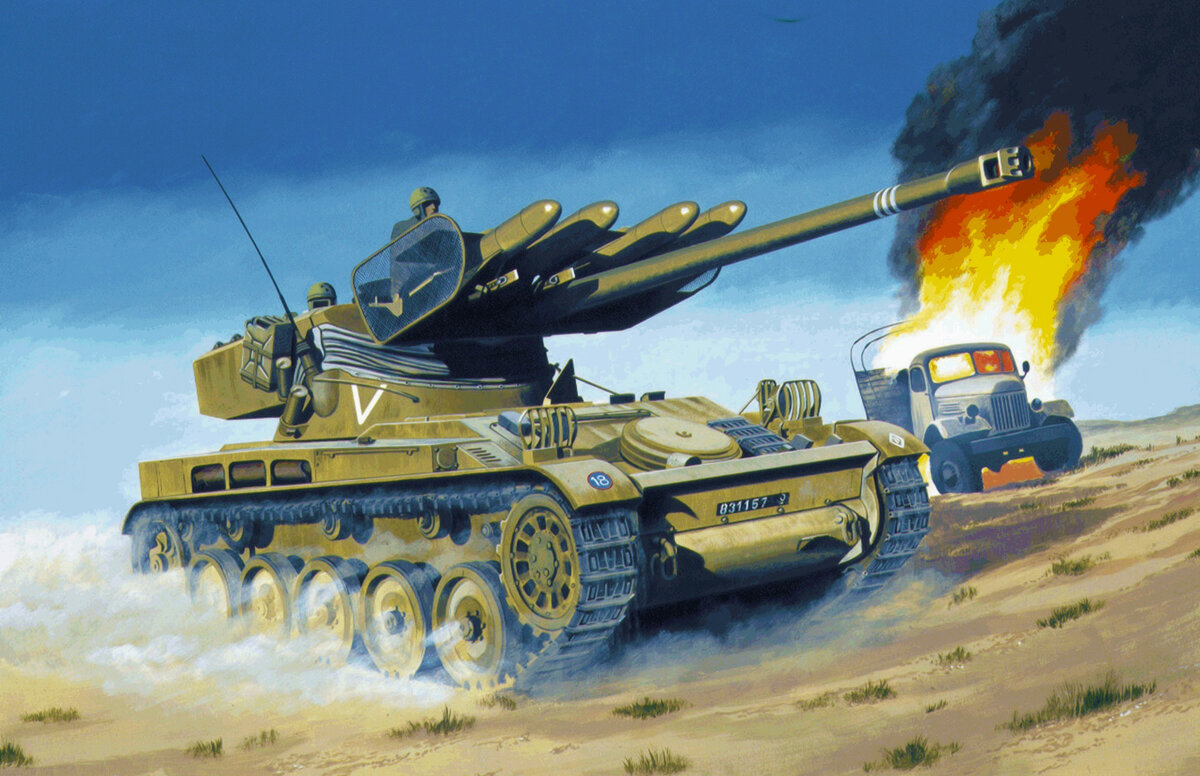 Французский лёгкий танк AMX 13/75