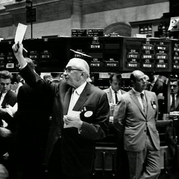 Типичная биржа середины 20го века