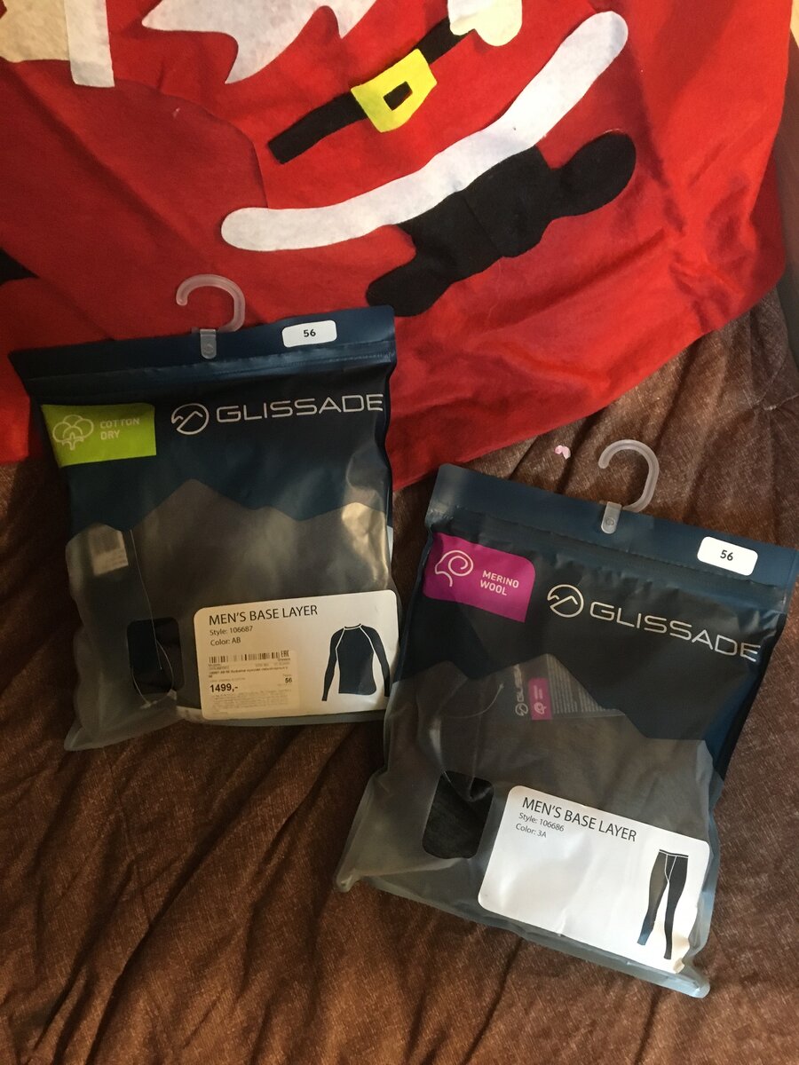 Папе- термобелье. Как раз мы собираемся кататься на горных лыжах, очень пригодится.