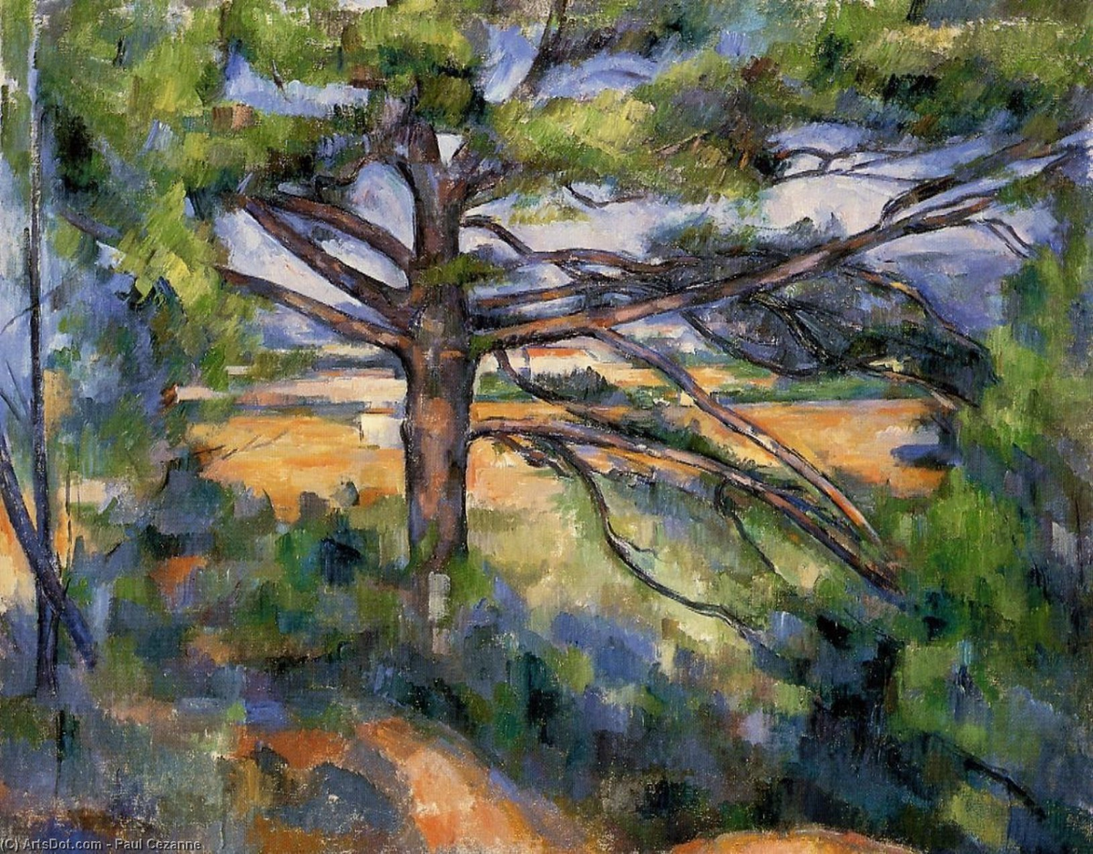 Сосна и красная земля. 1895