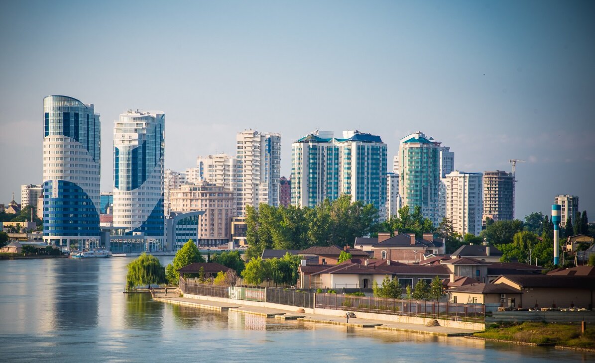 Вид на город с Тургеневского моста