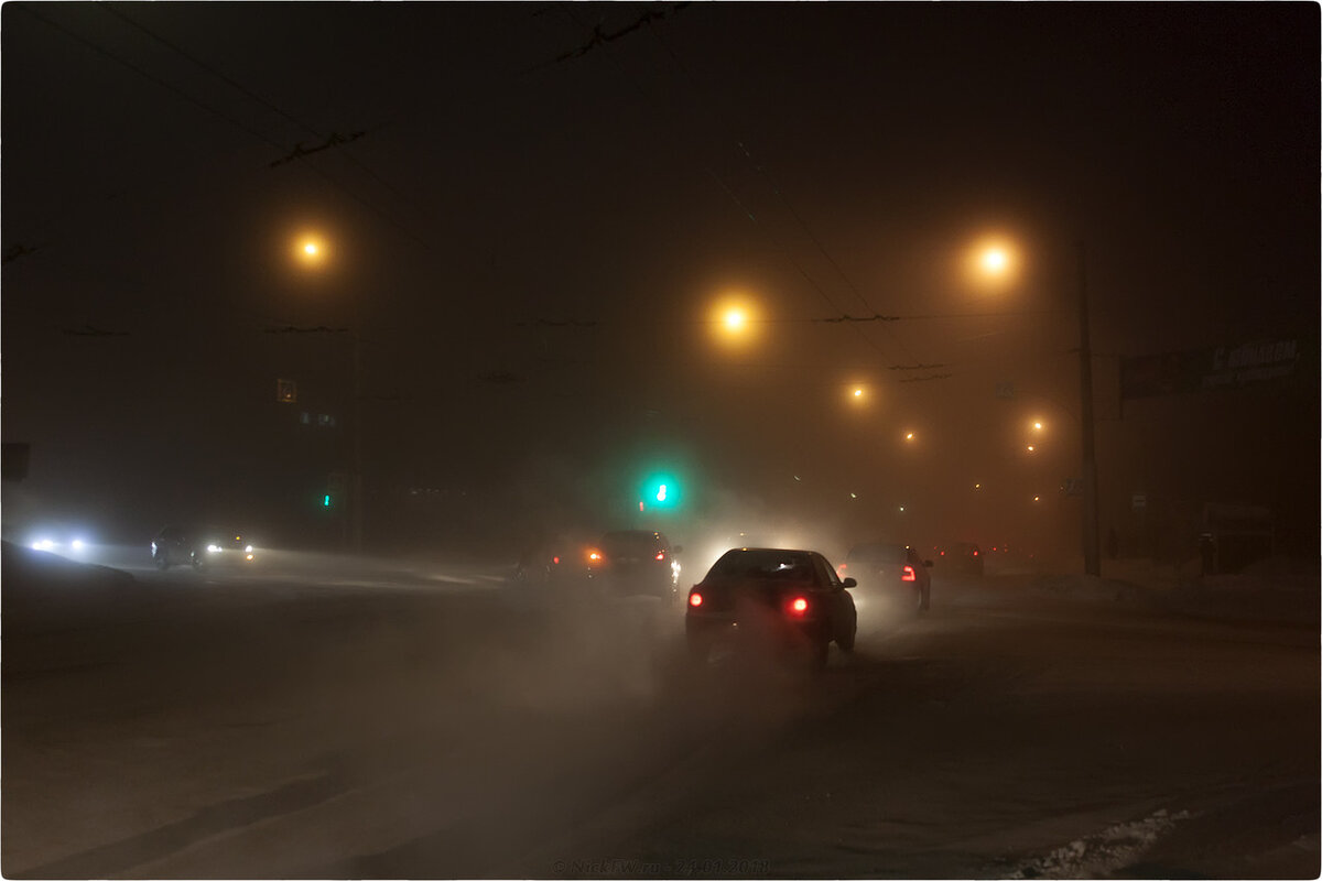 1. Перекрёсток Октябрьский Волгоградская [© NickFW - 24.01.2018]