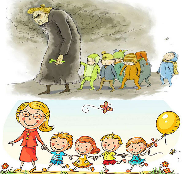 У каждого своё представление о детском саде. Потому и пишут разное