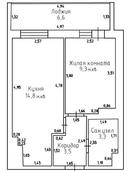 План квартиры