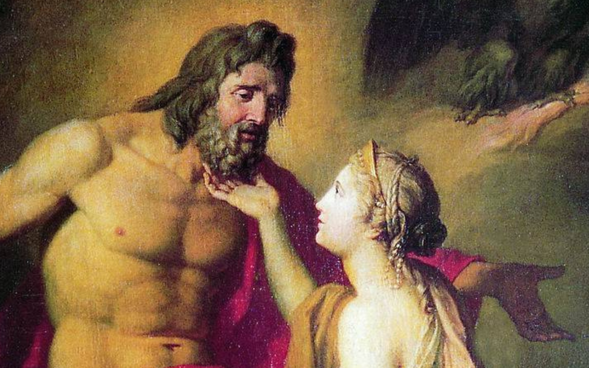 Зевс и Фетида