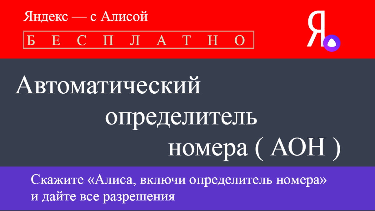 Определитель номера без яндекса. «Алиса, включи определитель номера» и дайте все разрешения. 8977 6557938.