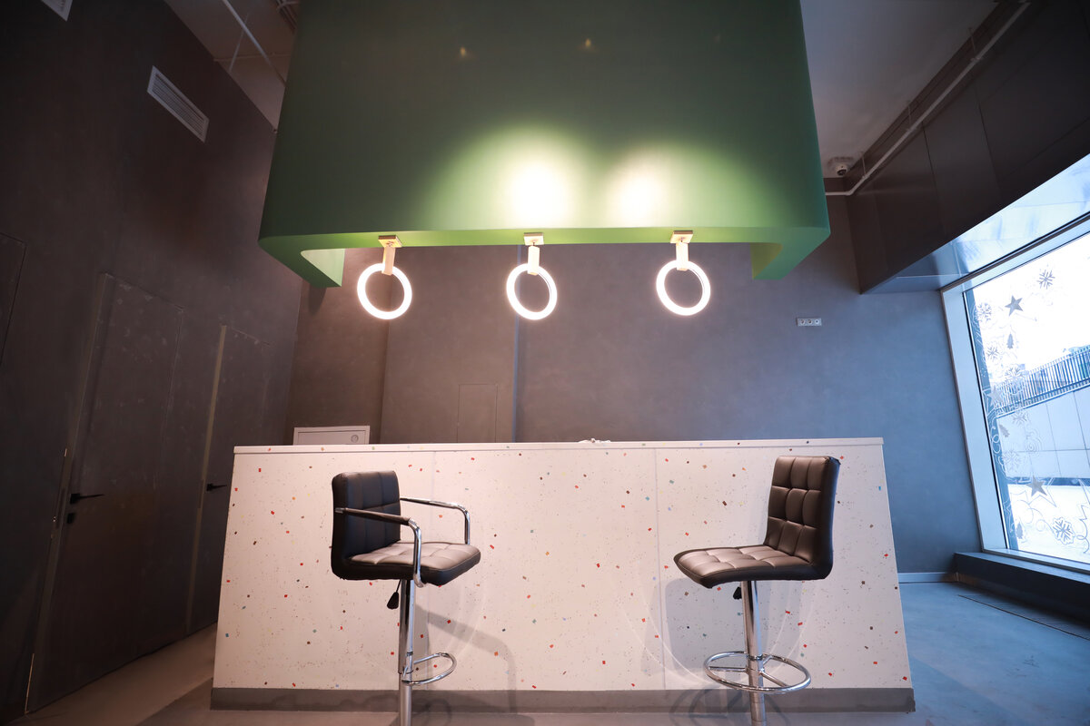 IQ Beauty коворкинг - авторский дизайн интерьеров