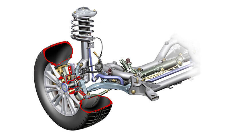 Подвеска МакФерсон (изображение из сети Internet)