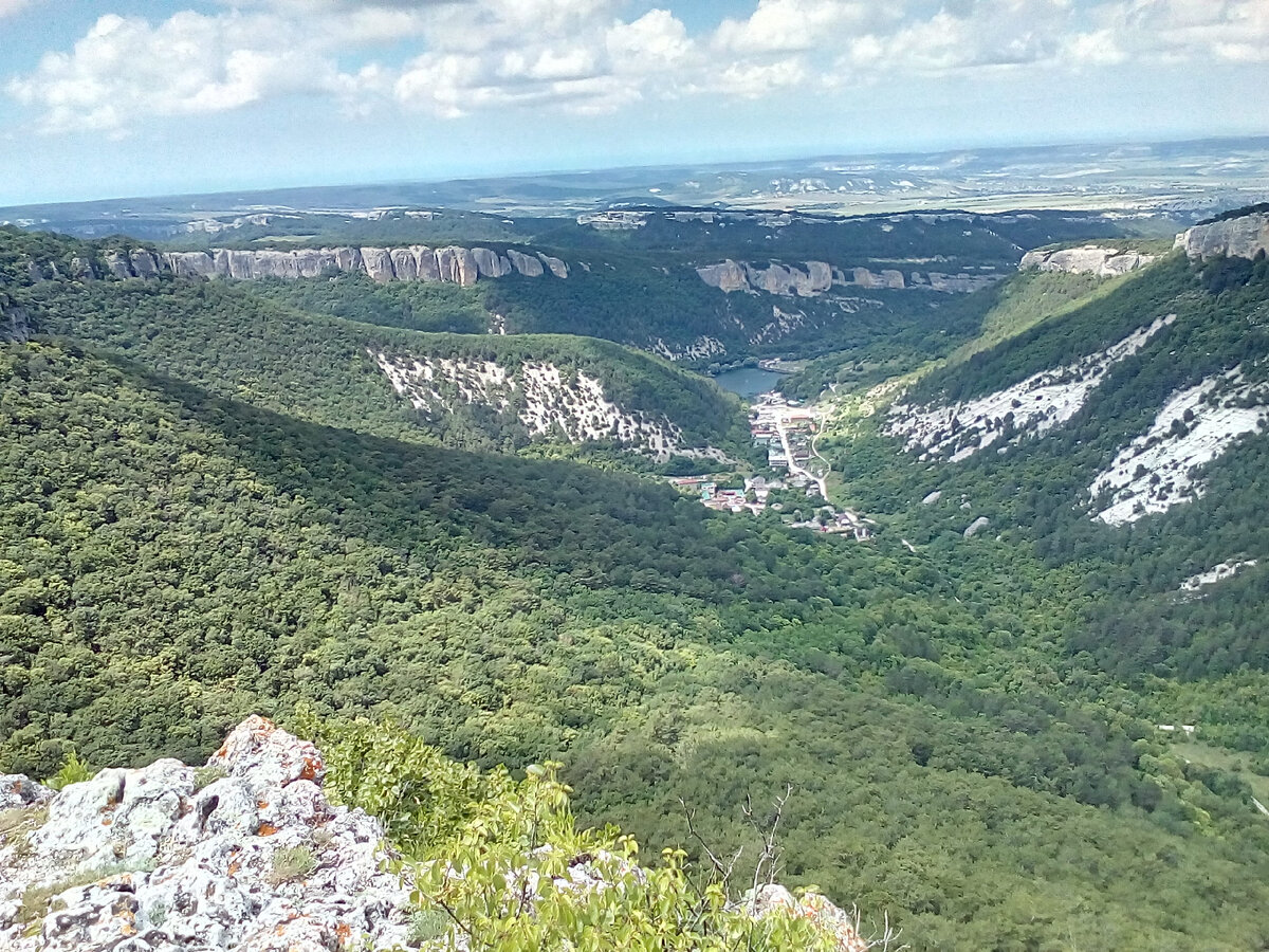 Вид с плато