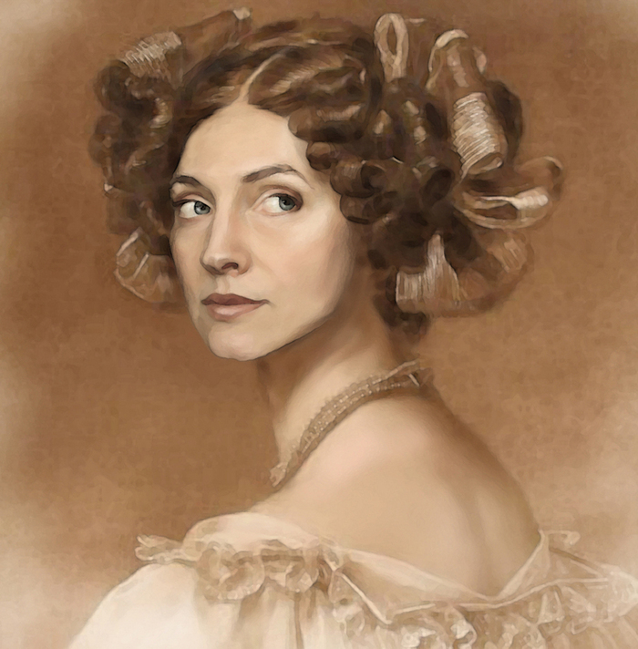 Ольга Калашникова - портрет дамы.