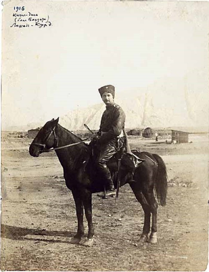 Сергей Городецкий на Кавказском фронте, 1916 год. Фото: nasledie-rus.ru