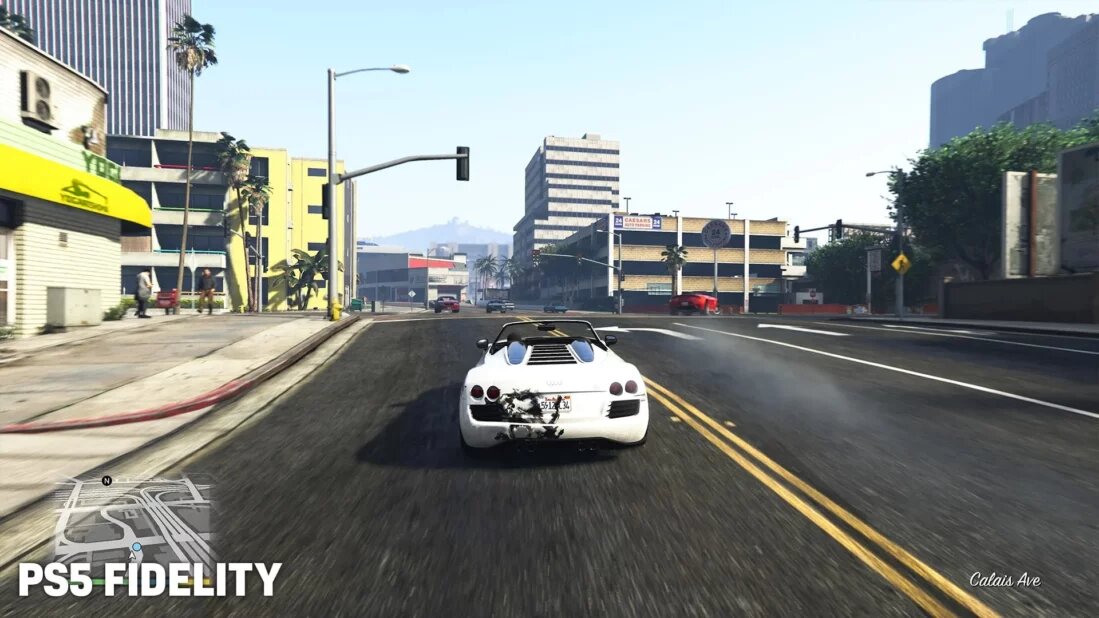 Гта 5 пс 4 графика 30 минут геймплея ремастера GTA V для PS5 и сравнение с PS4-версией игры TechNew