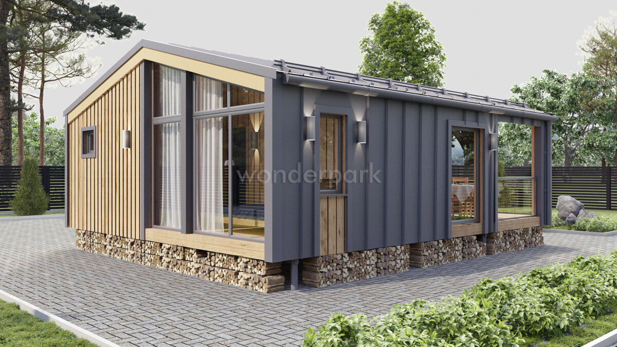 Белореченске быстровозводимый дом баня