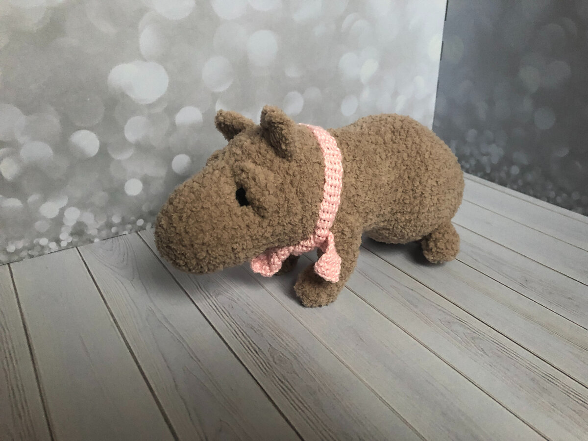 Моя первая игрушка с каркасными лапками