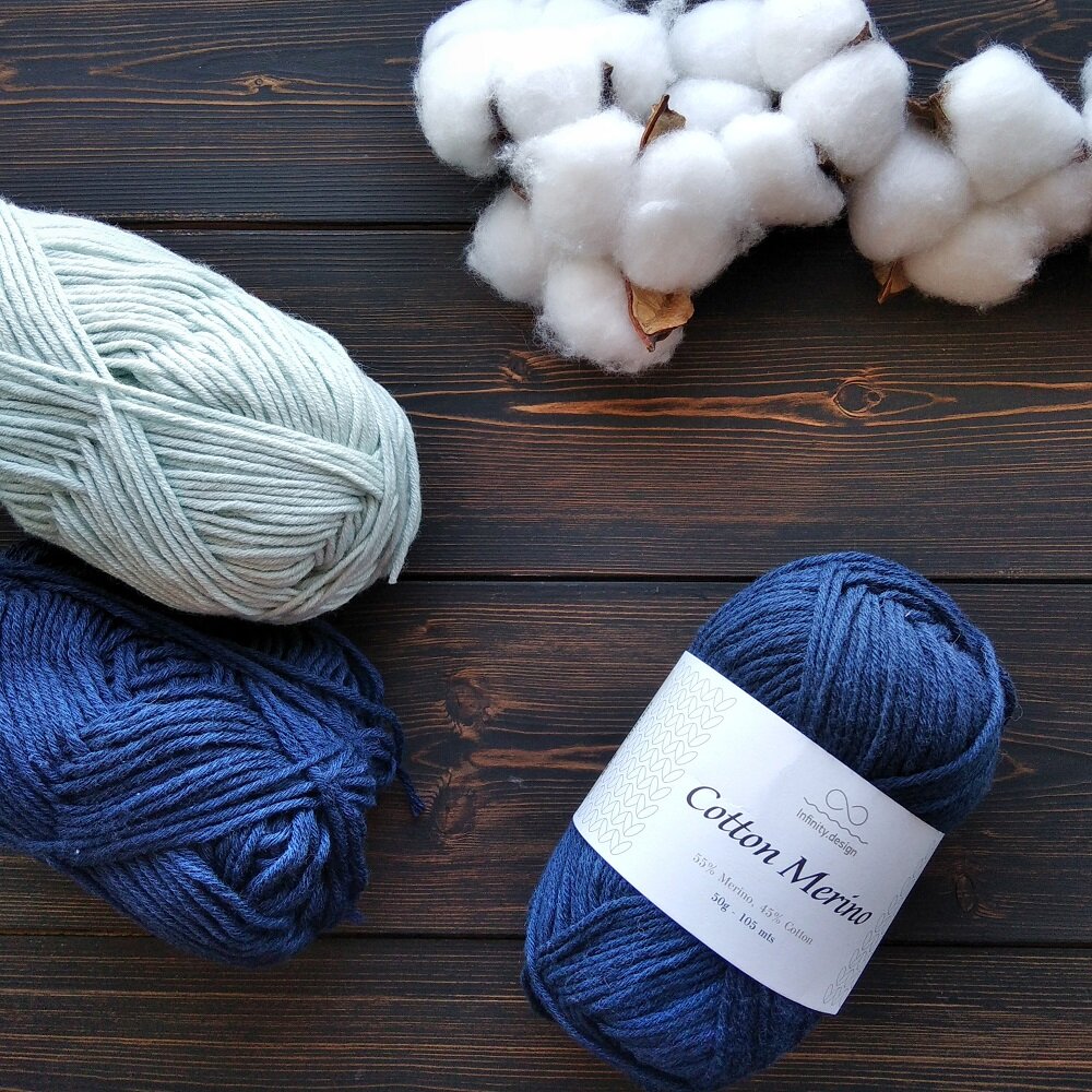 пряжа Cotton Merino от Infinity Design