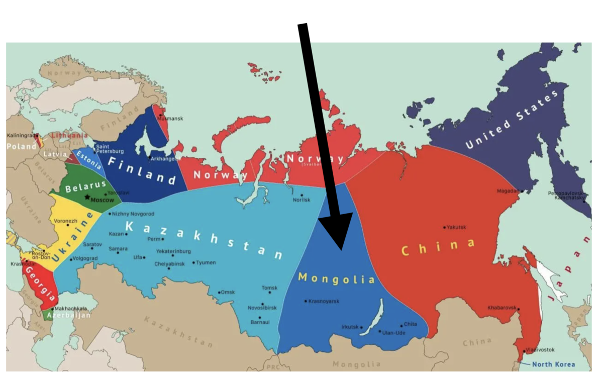 Что не так с картой раздела России, которую якобы показали по китайскому ТВ